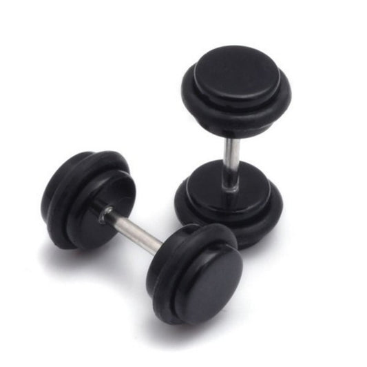 Faux Plug Earrings